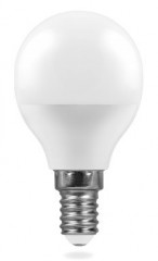 Лампа светодиодная Feron LB-550 Шарик E14 9W 6400K Feron, артикул: 25803