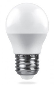 Лампа светодиодная Feron LB-550 Шарик E27 9W 2700K Feron, артикул: 25804 Лампа светодиодная Feron LB-550 Шарик E27 9W 2700K Feron, артикул: 25804