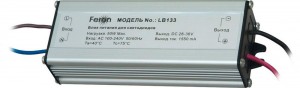 Драйвер для прожектора, 50w AC110-240  50/60Hz IP65, LB133 Feron, артикул: 21508 Драйвер для прожектора, 50w AC110-240  50/60Hz IP65, LB133 Feron, артикул: 21508