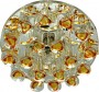 Светильник потолочный  JCD9 Max35W G9 прозрачный-желтый, прозрачный, 1550 Feron, артикул: 28429 - 