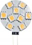 Лампа светодиодная, 9LED(2W) 12V цоколь G4 4000K, LB-16 Feron, артикул: 25093 - 
