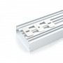 Профиль алюминиевый Feron CAB258 Линии света накладной 2м, серебро - 