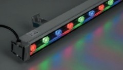 Светодиодный линейный прожектор Feron LL-889 18W многоцветный (RGB) 85-265V IP65 артикул: 32156