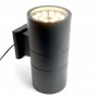 Светильник уличный светодиодный Feron DH0712 Бостон на стену 2х18W теплый свет (2700K) черный - 
