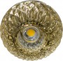 Светильник потолочный 10W 220V/50Hz 600Lm 3000K прозрачный-золото, JD187 Feron, артикул: 27824 - 