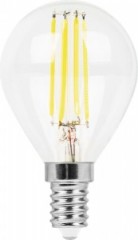 Лампа светодиодная Feron LB-52 Шарик E14 7W теплый свет (2700К)