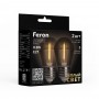 Лампа светодиодная Feron LB-384 230V E27 S14 0.5W теплый свет (2700K) 3 режима работы, прозрачная - 
