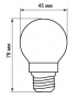 Лампа светодиодная, 4LED (5W) 230V E27 2700K, LB-61 Feron, артикул: 25581 - 