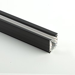 Шинопровод трехфазный 1 м. черный для трековых светильников Feron Ш1000 Шинопровод трехфазный 1 м. черный для трековых светильников Feron Ш1000