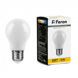 Лампа светодиодная Feron LB-375 3W E27 А50 теплый свет (2700K) Лампа светодиодная Feron LB-375 3W E27 А50 теплый свет (2700K)