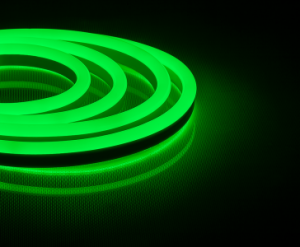 Светодиодная неоновая лента 220 вольт LS720 зеленая 29564 Feron LS720 120SMD(2835)/м 9,6Вт/м 220V IP67, длина 50м, зеленый, неоновая артикул: 29564