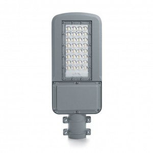 Светодиодный уличный консольный светильник 30W Feron SP3040 дневной свет (5000K), серый Светодиодный уличный консольный светильник 30W Feron SP3040 дневной свет (5000K), серый