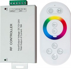 Контроллер для светодиодной ленты с П/У белый, 18А12-24V, LD56, артикул 21558 Feron, артикул: 21558