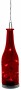 Световая фигура "Бутылка с гирляндой" красная, LT049 Feron, артикул: 26899 - 