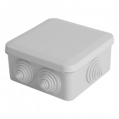 Коробка разветвительная STEKKER 6 вводов IP55 серый EBX10-36-55 (GE41255)