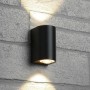 Светильник уличный светодиодный Feron DH053 Бостон на стену 2х5W теплый свет (3000K) черный - 