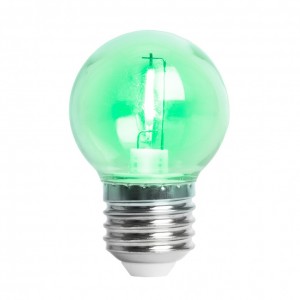 Лампа светодиодная Feron LB-383 E27 2W шарик G45 зеленый Лампа светодиодная Feron LB-383 E27 2W шарик G45 зеленый
