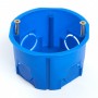 Подрозетник STEKKER EBX20-01-2 для сплошных стен, синий 200шт - 