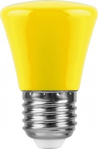 Лампа светодиодная Feron LB-372 Колокольчик E27 1W желтый Лампа светодиодная Feron LB-372 Колокольчик E27 1W желтый