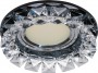 Светильник встраиваемый CD2929 MR16 MAX50W 12V G5.3 прозрачный, черный Feron, артикул: 28457 - 