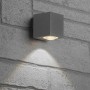 Светильник уличный светодиодный Feron DH054 Бостон на стену 6W теплый свет (3000K) серый - 