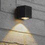 Светильник уличный светодиодный Feron DH054 Бостон на стену 6W теплый свет (3000K) черный - 