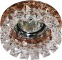 Светильник потолочный  MR16 MAX50W 12V G5.3, прозрачный, коричневый, CD2929 Feron, артикул: 28418 - 